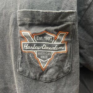 Harley Davidson pocket tee